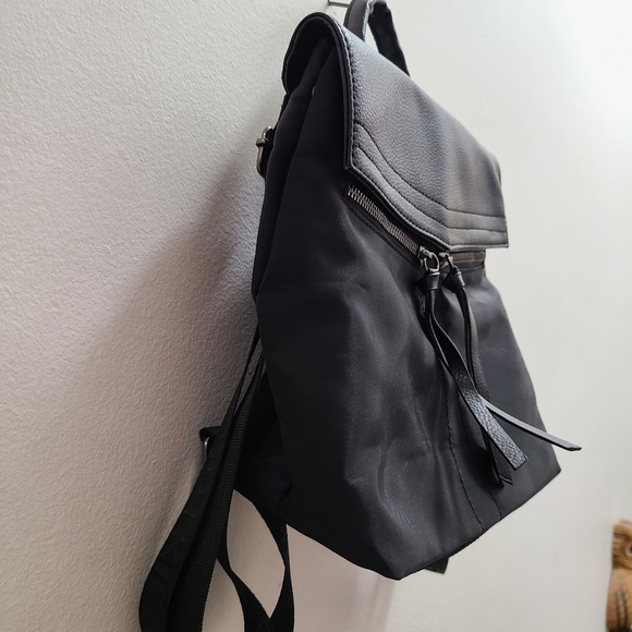 Botkier New York Trigger Mini Backpack Nylon Leather In Black Gunmetal main image 5